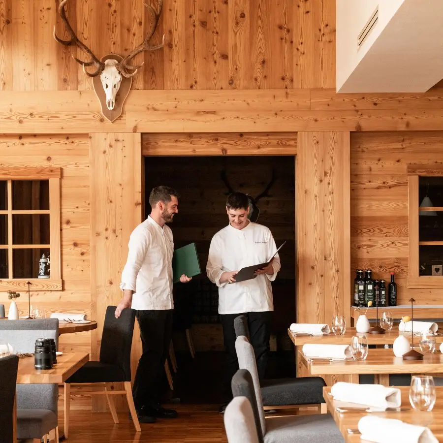 Maestri della cucina del hotel corona dolomites ad andalo