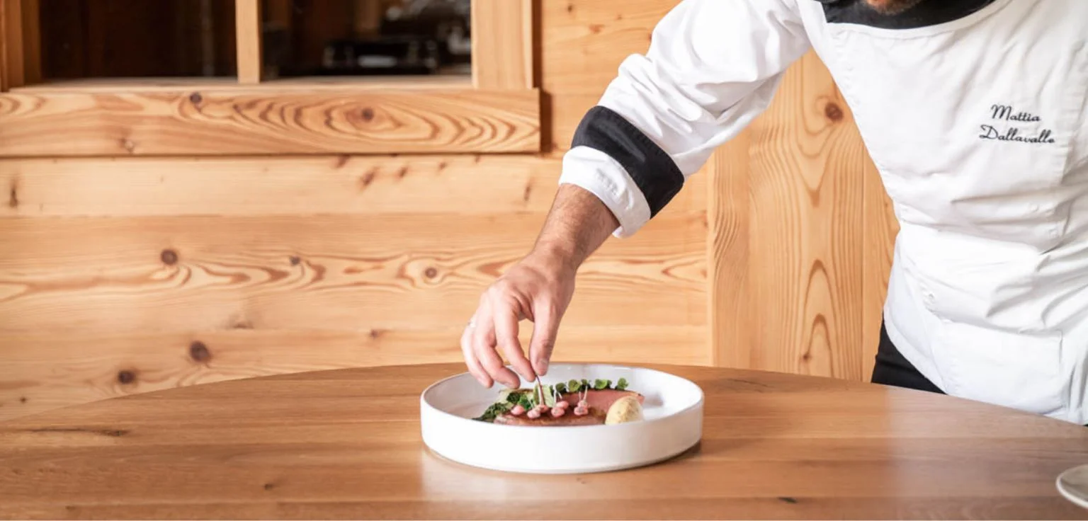 impiattamento corona dolomites hotel - sapori